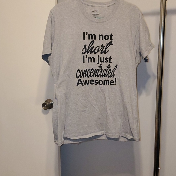 Gray Punny Tshirt - Picture 1 of 2